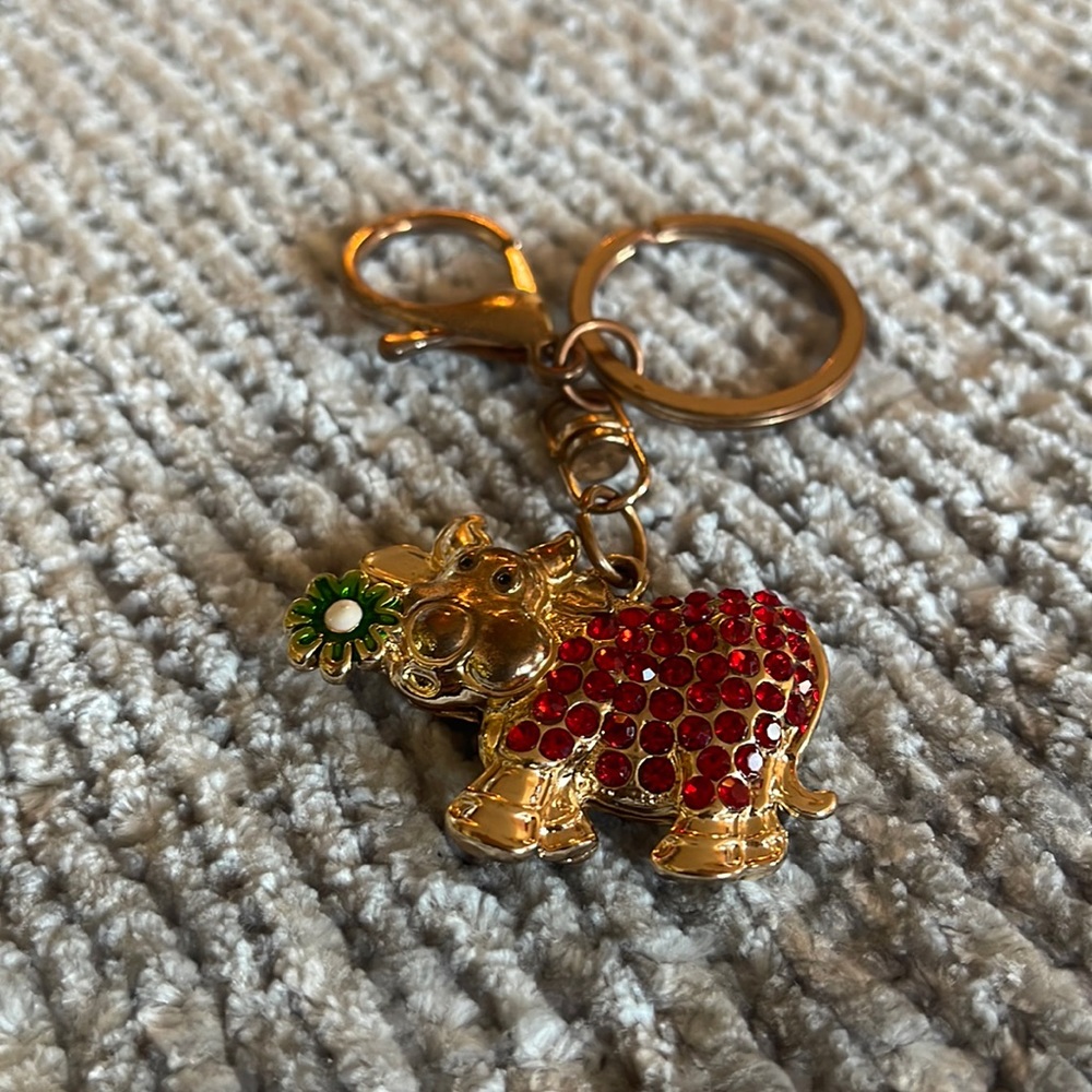 New Cow Keychain
